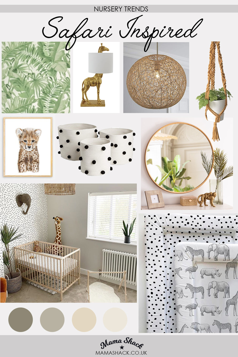 Safari Nursery Themes
