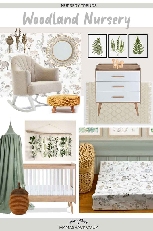 woodland nursery theme decor