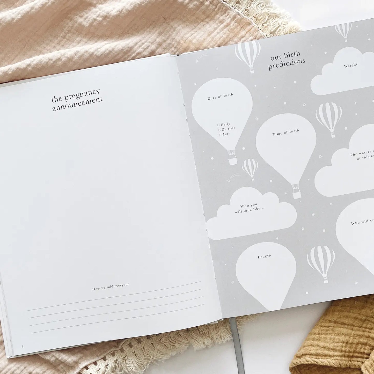 Pregnancy Journal (Jungle) - Parents To Be Record Book Gift