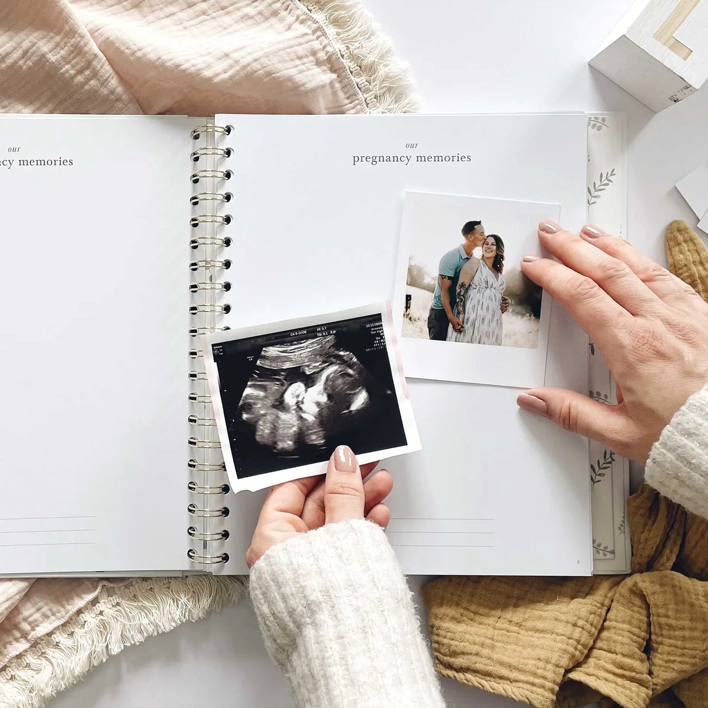 My Baby Book - Animals and Gold Foiling