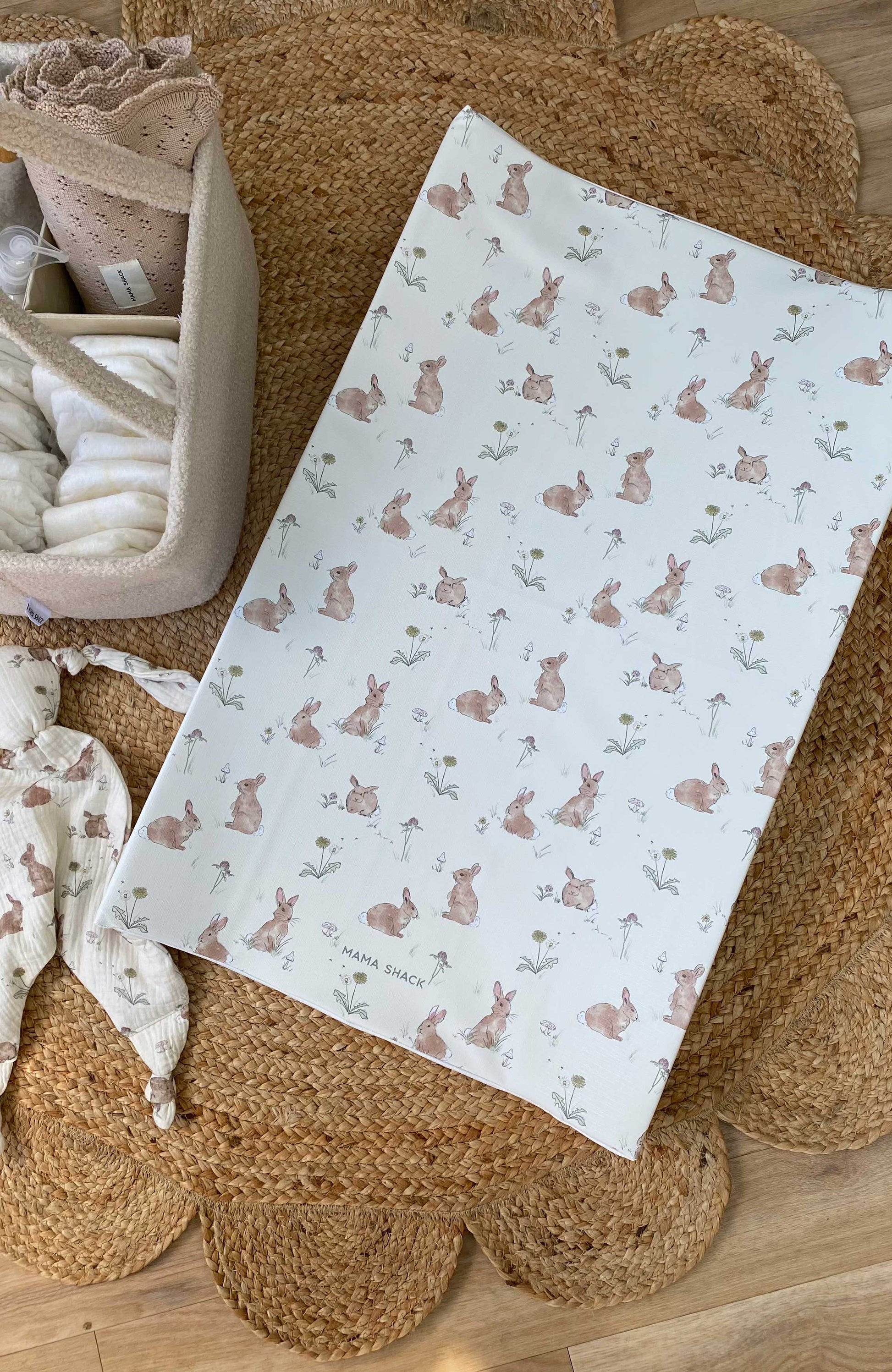 Home & Travel Baby Changing Bundle – Bunnies