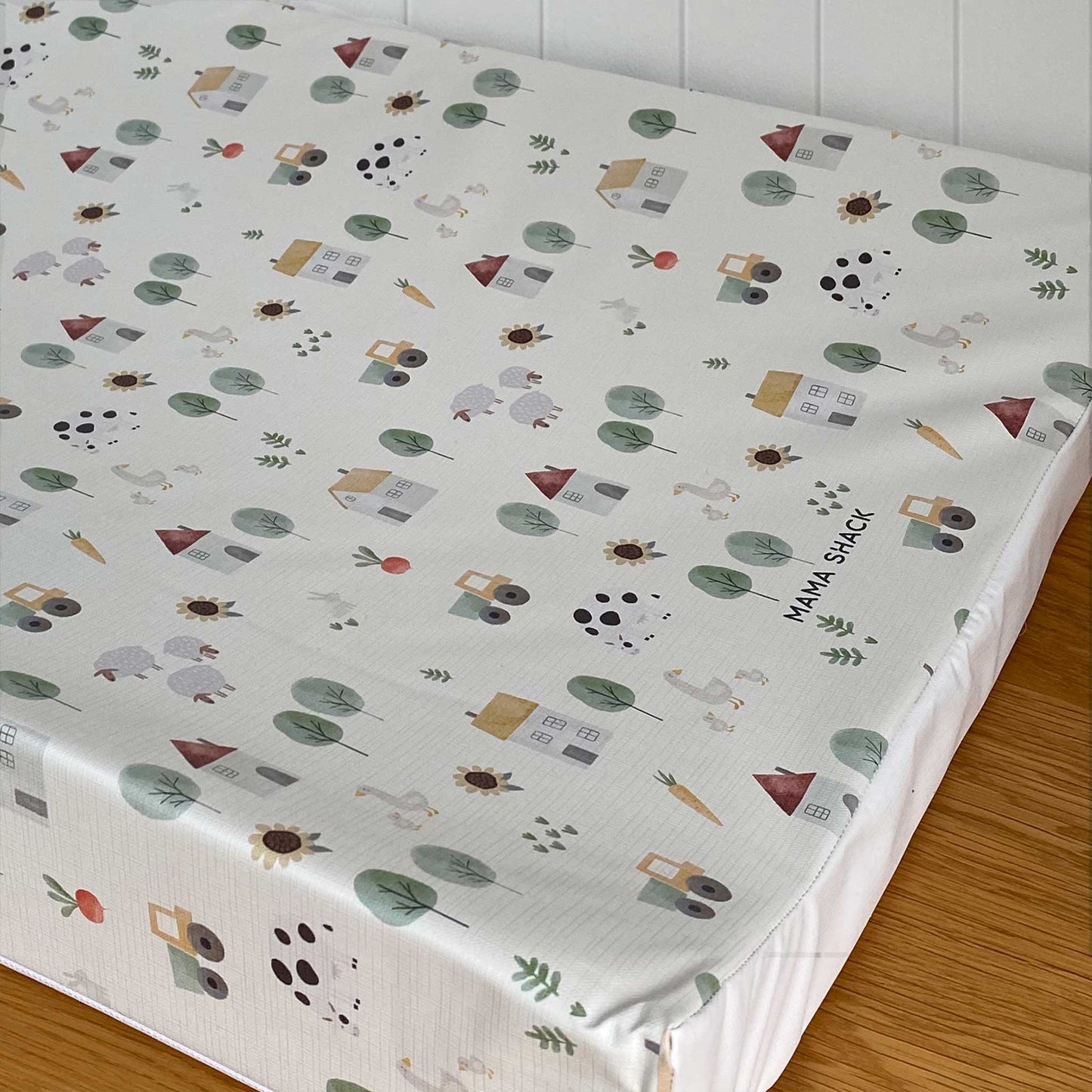 Anti Roll Changing Mat - On the Farm