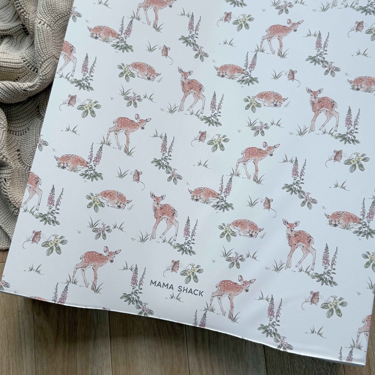 Anti Roll Changing Mat - Foxglove & Fawn