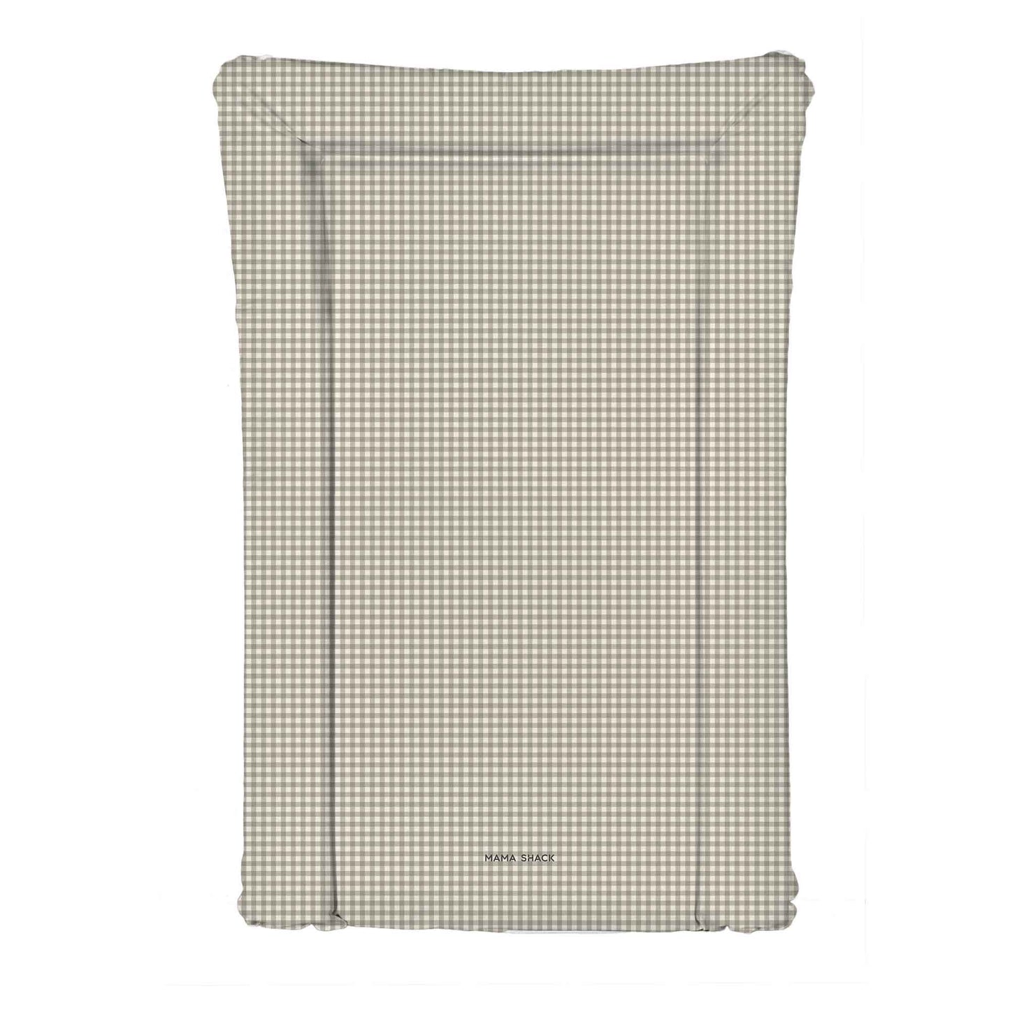 Changing Mat - Greige Gingham