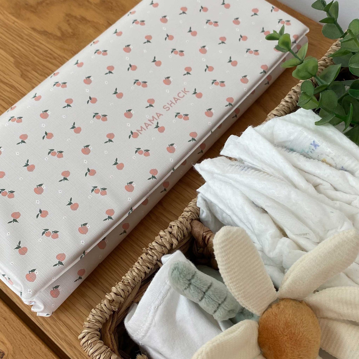 Travel Changing Mat - Peaches