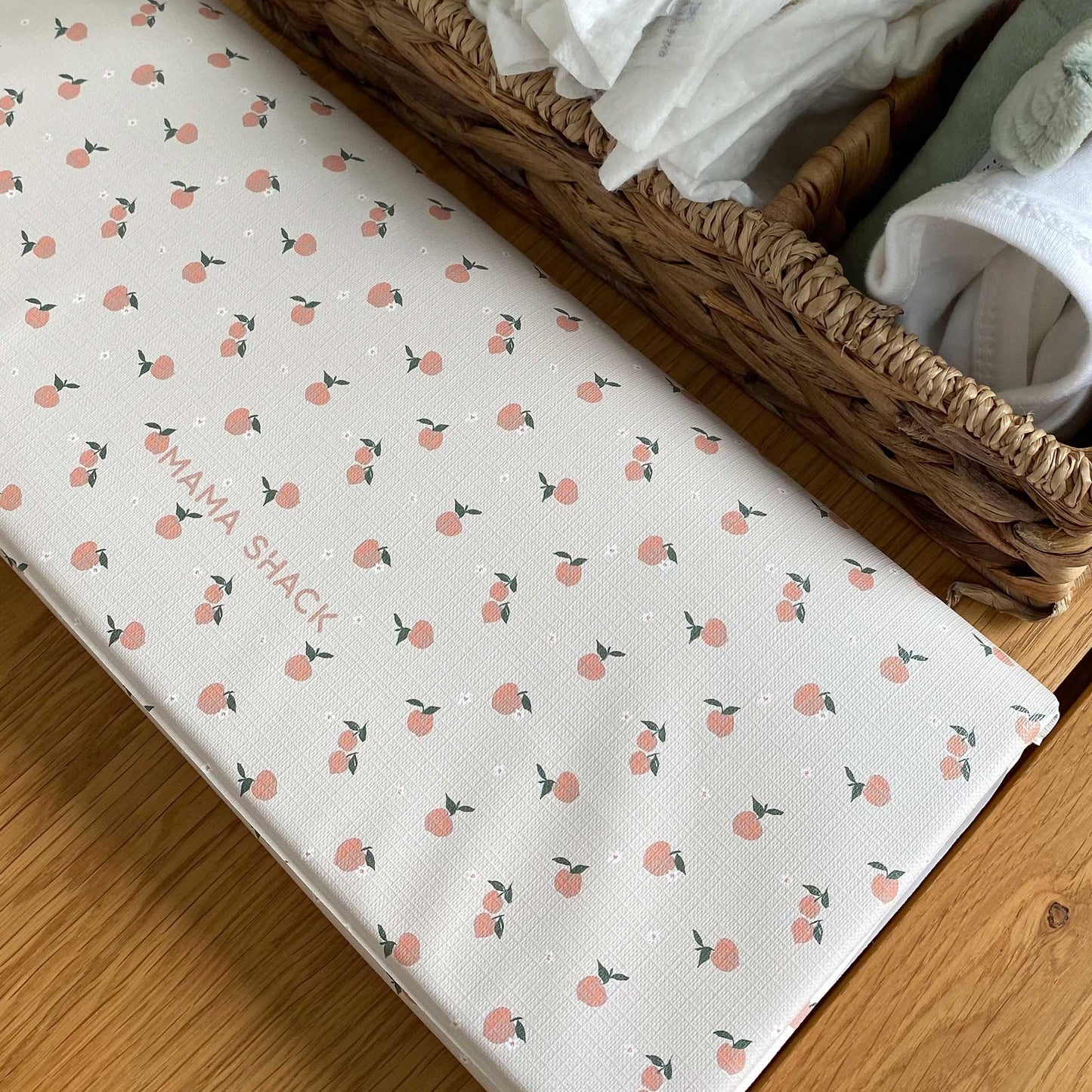 Travel Changing Mat - Peaches