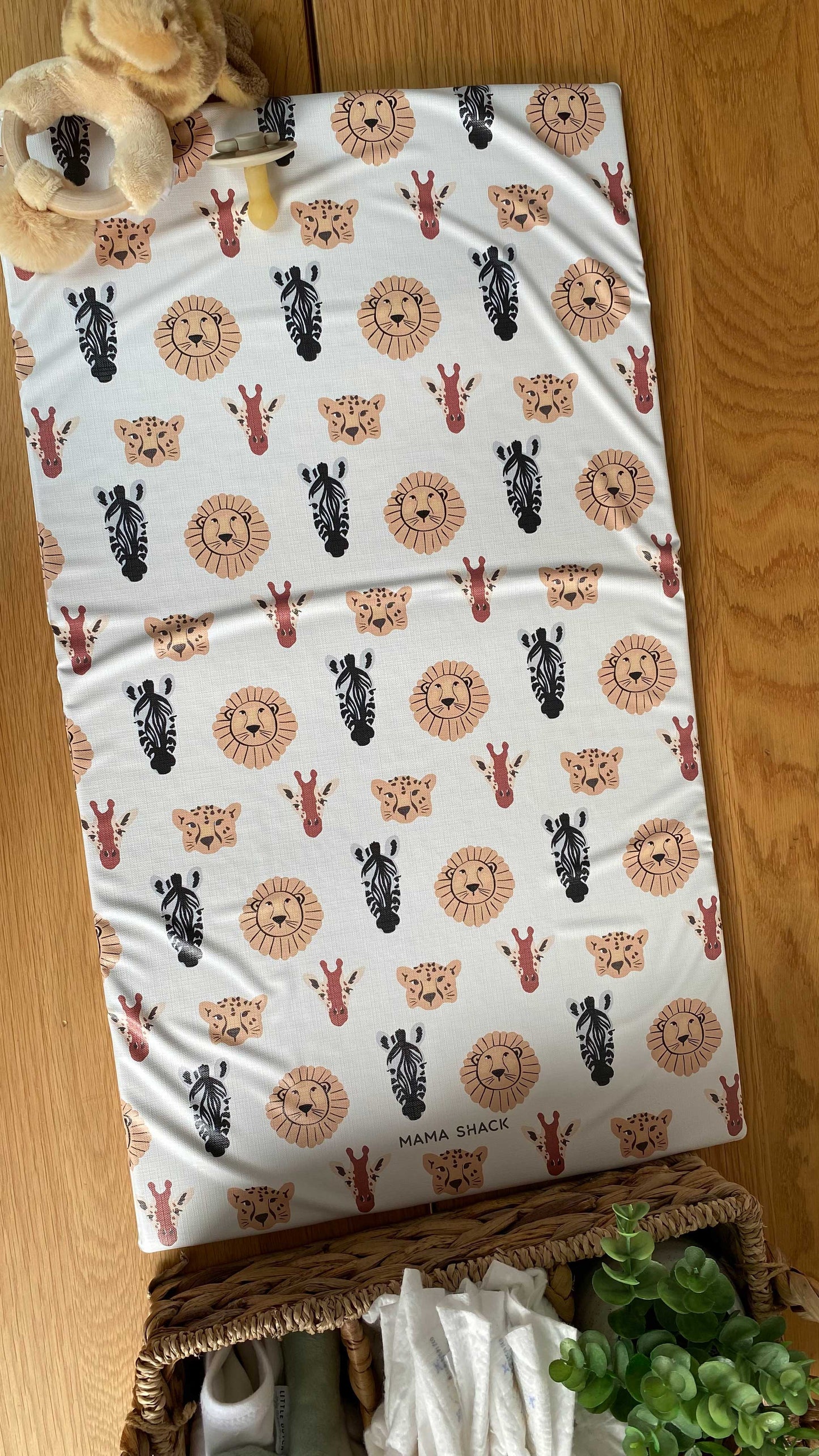 Travel Changing Mat - Scandi Safari