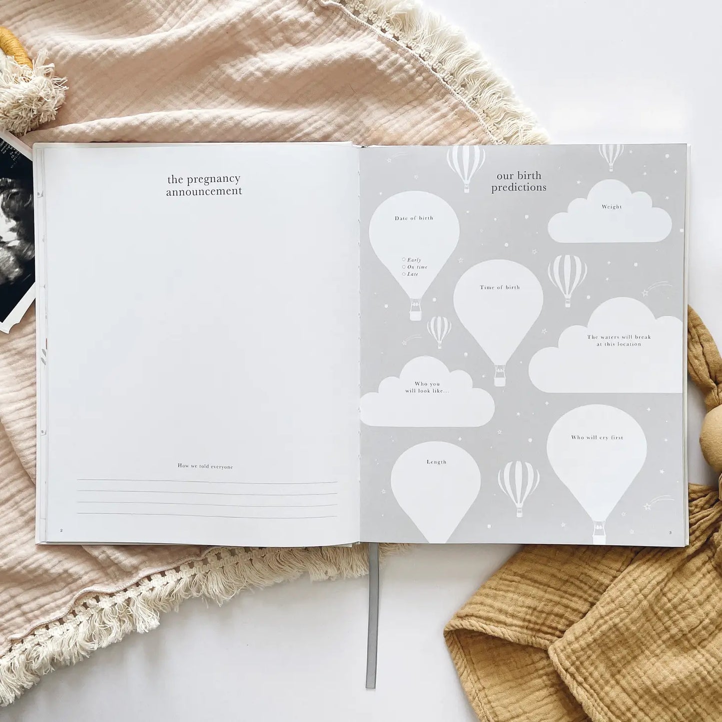 Pregnancy Journal (Jungle) - Parents To Be Record Book Gift