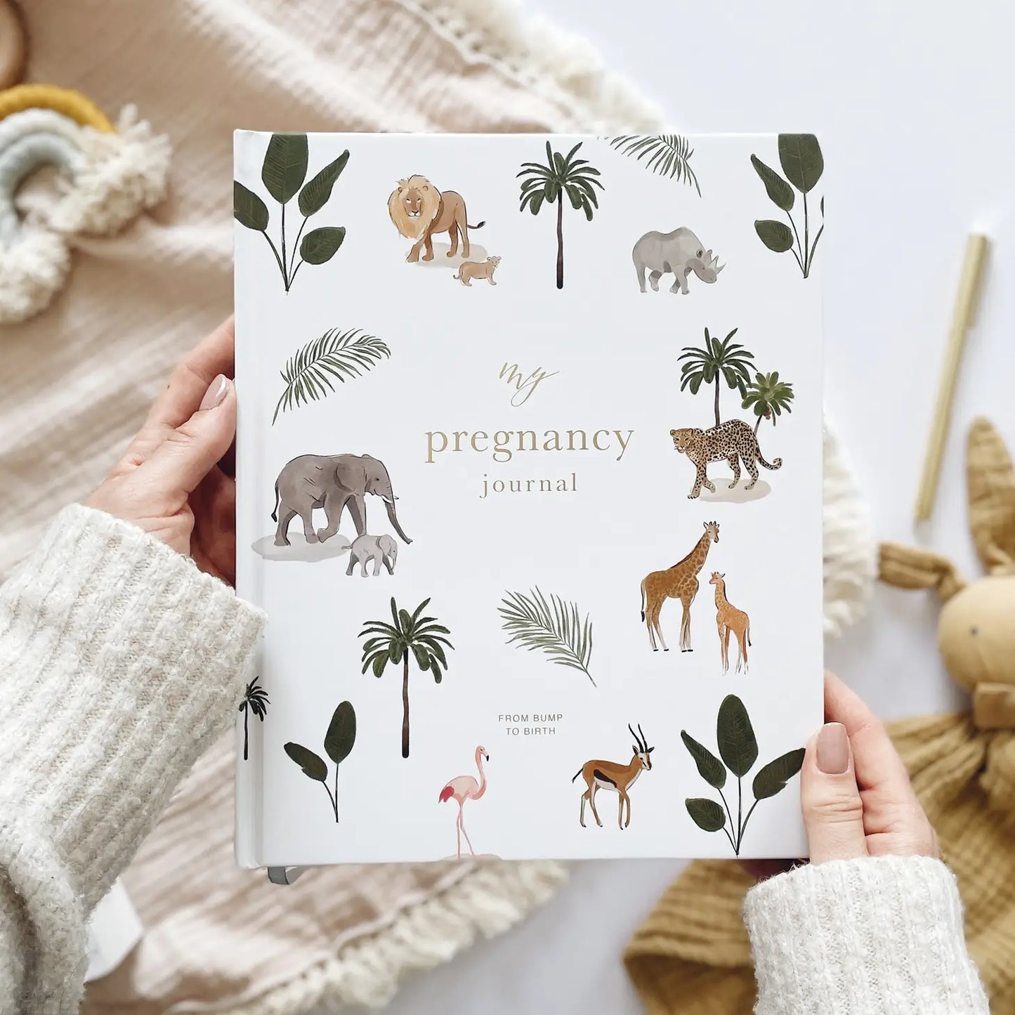 Pregnancy Journal (Jungle) - Parents To Be Record Book Gift