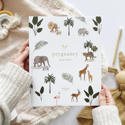 Pregnancy Journal (Jungle) - Parents To Be Record Book Gift