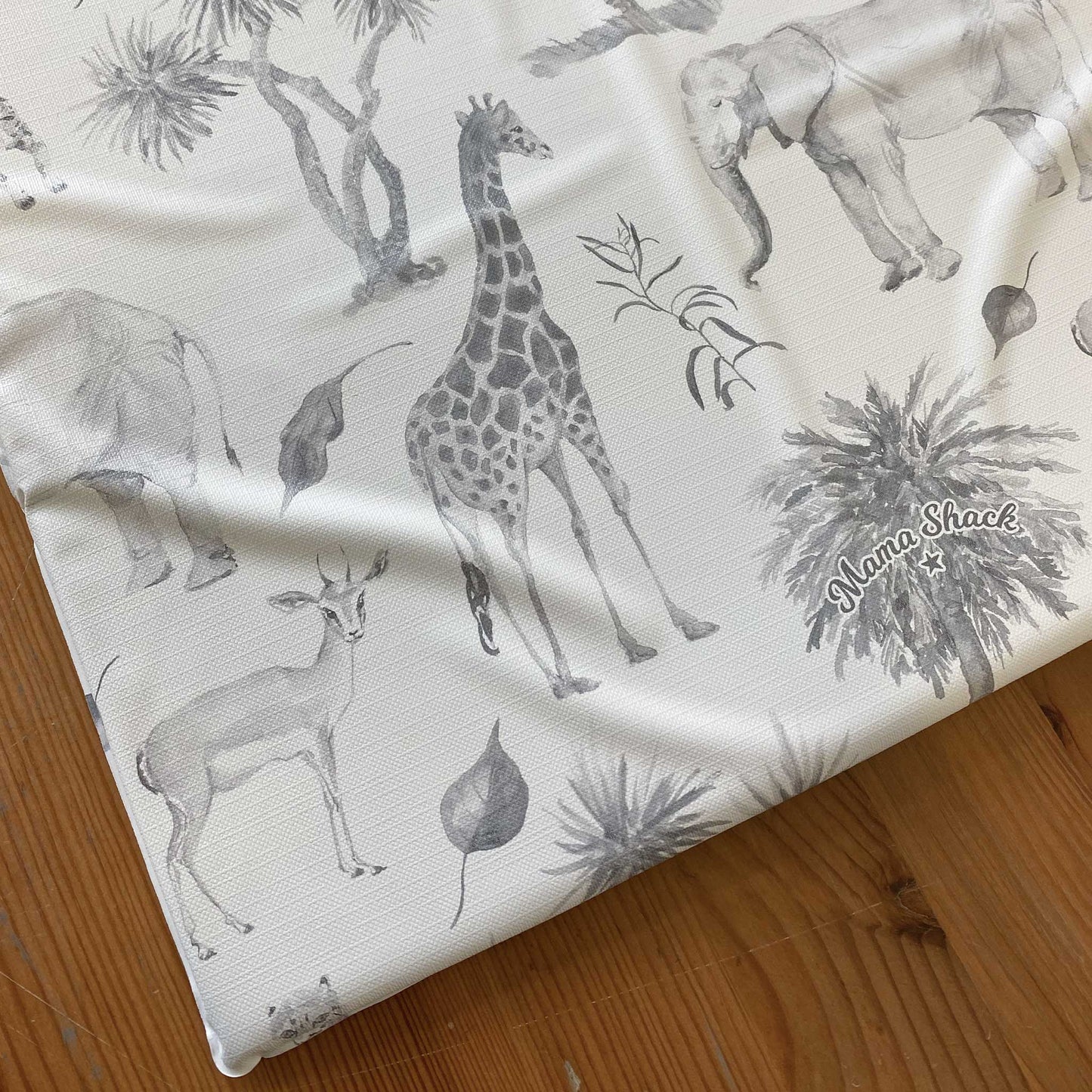 Travel Changing Mat - Mono Wild Safari