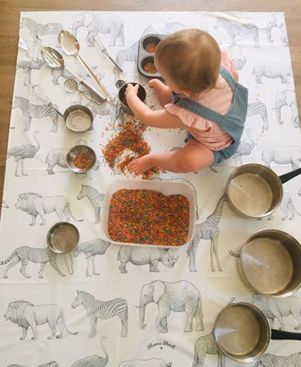 Safari Animals Splash Mat