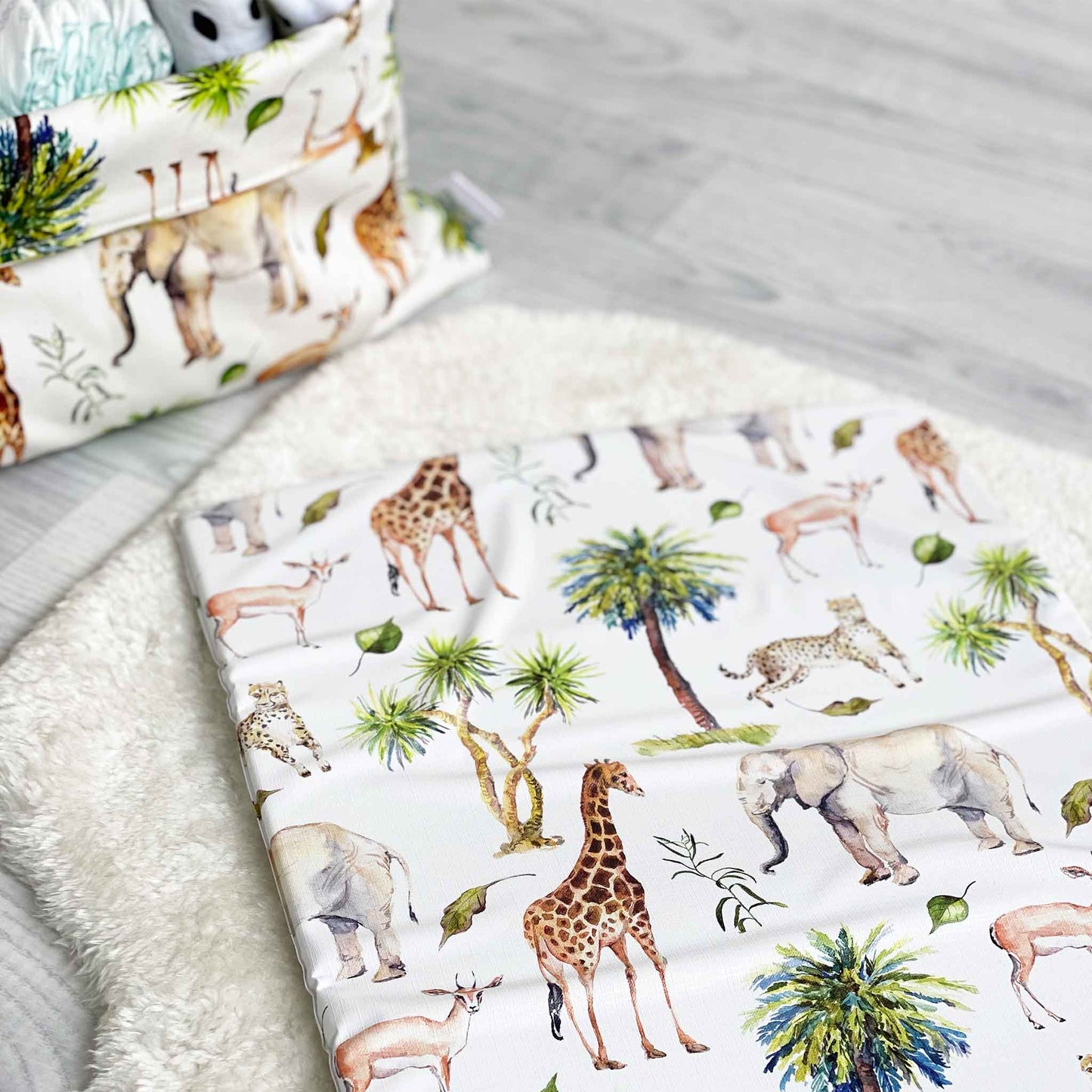 Travel Changing Mat Wild Safari