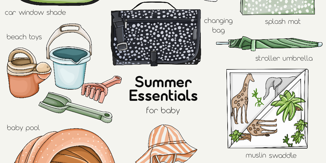 summer essentials for newborns and baby's