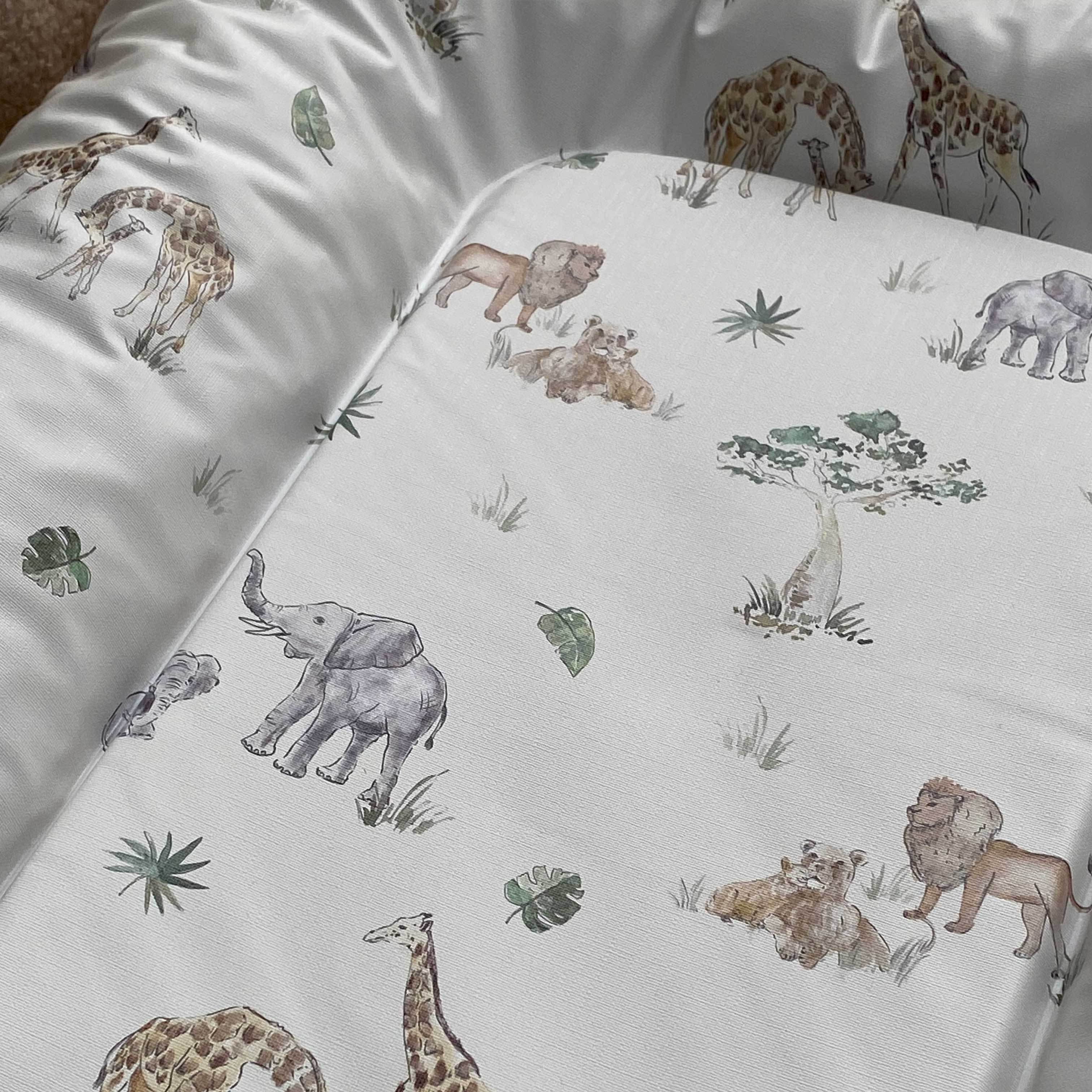 mama shack safari print changing mat