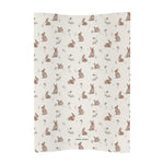 changing mat by mama shack with a bunny print