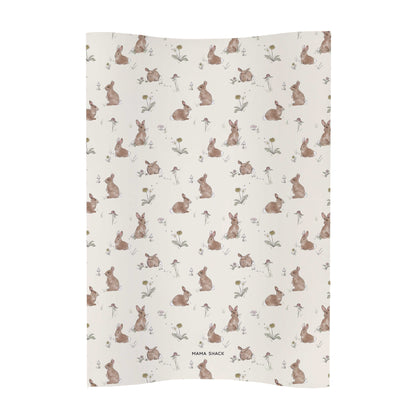 Anti Roll Changing Mat - Bunnies