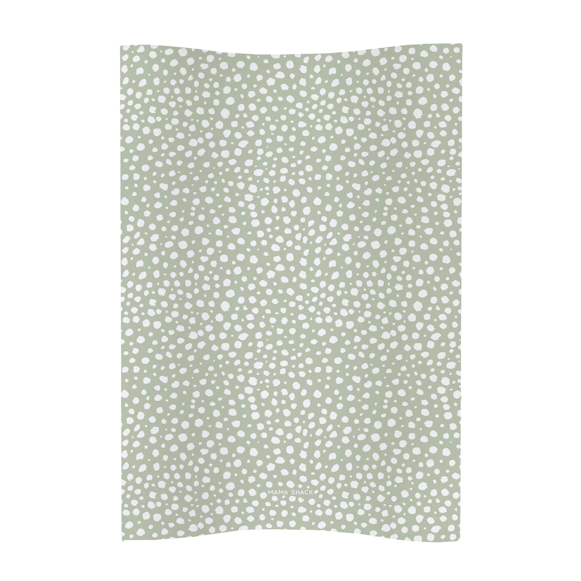 Anti Roll Changing Mat - Sage Spotty