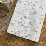 Anti Roll Changing Mat - Sweet Safari
