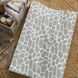 Anti Roll Changing Mat - Giraffe Print - MAMA SHACK