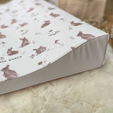Anti Roll Changing Mat - Bunnies
