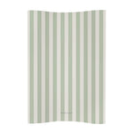 Anti Roll Changing Mat - Candy Stripe - Sage