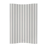 Anti Roll Changing Mat - Greige Stripe