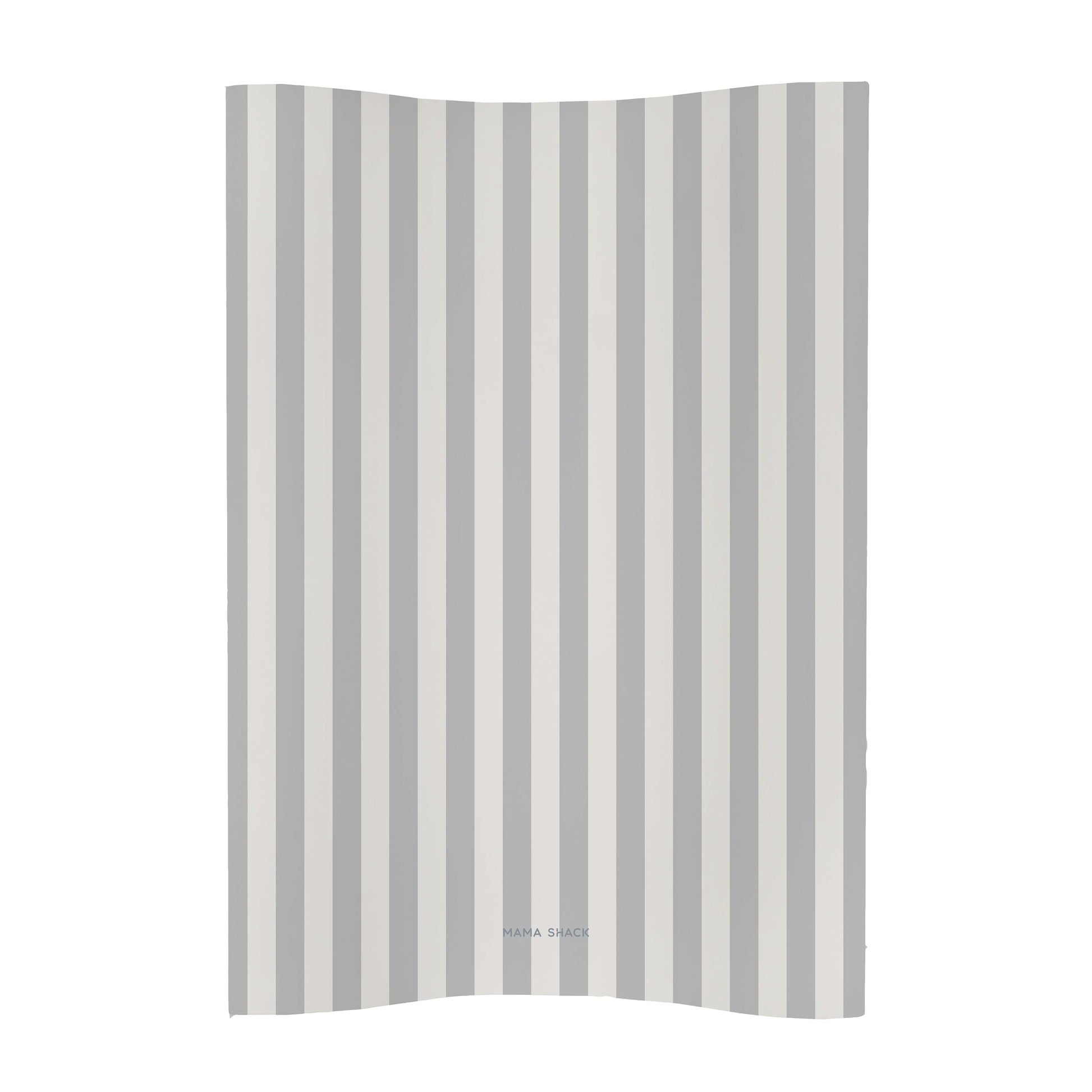 Anti Roll Changing Mat - Greige Stripe