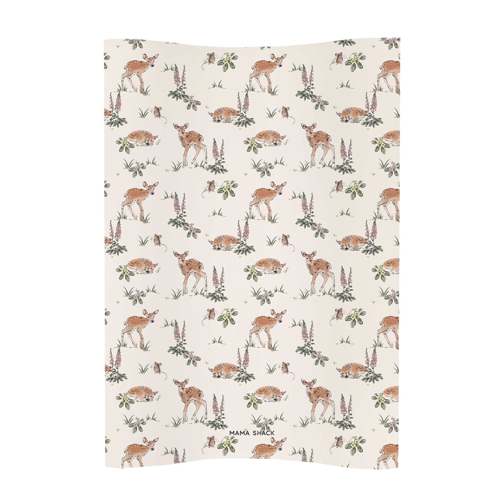 Anti Roll Changing Mat - Foxglove & Fawn WOODLAND