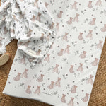 Anti Roll Wedge Changing Mat - Vintage Bear