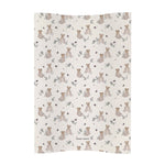 Anti Roll Wedge Changing Mat - Vintage Bear