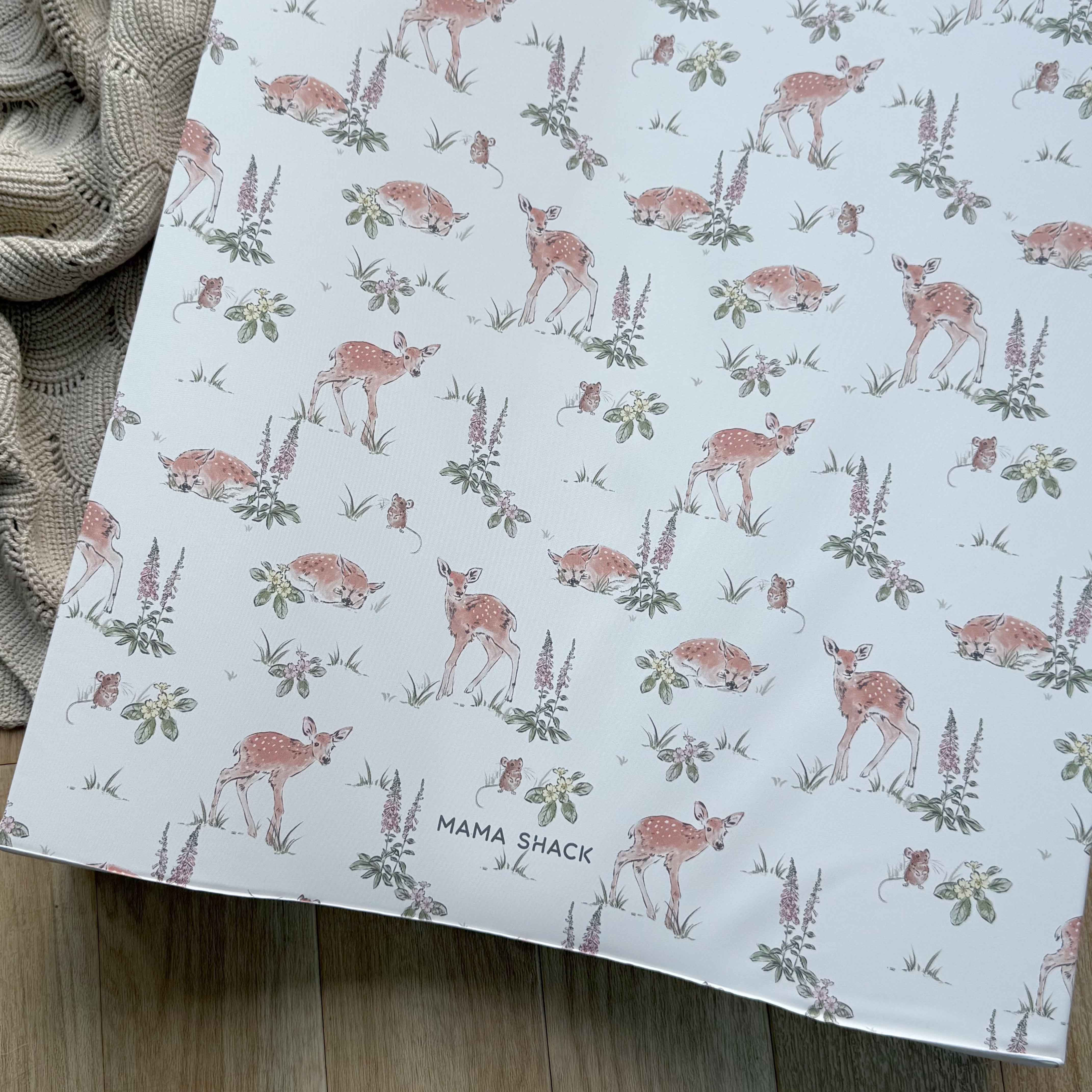 Anti Roll Changing Mat - Foxglove & Fawn