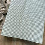 Anti Roll Changing Mat - Sage Green Gingham