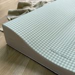 Anti Roll Changing Mat - Sage Green Gingham
