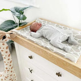 Anti Roll Changing Mat Giraffe Print