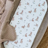 Changing Basket Mat Liner - Bunnies