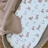 Changing Basket Mat Liner - Bunnies