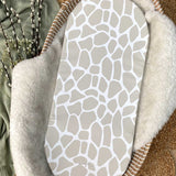 Changing Basket Mat Liner - Giraffe