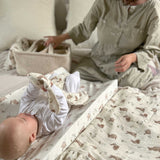 Anti Roll Changing Mat - Bunnies