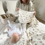 Muslin Swaddle Blanket - Bunnies