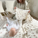 Muslin Swaddle Blanket - Bunnies