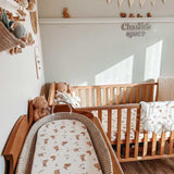 Changing Basket Mat Liner - Bunnies