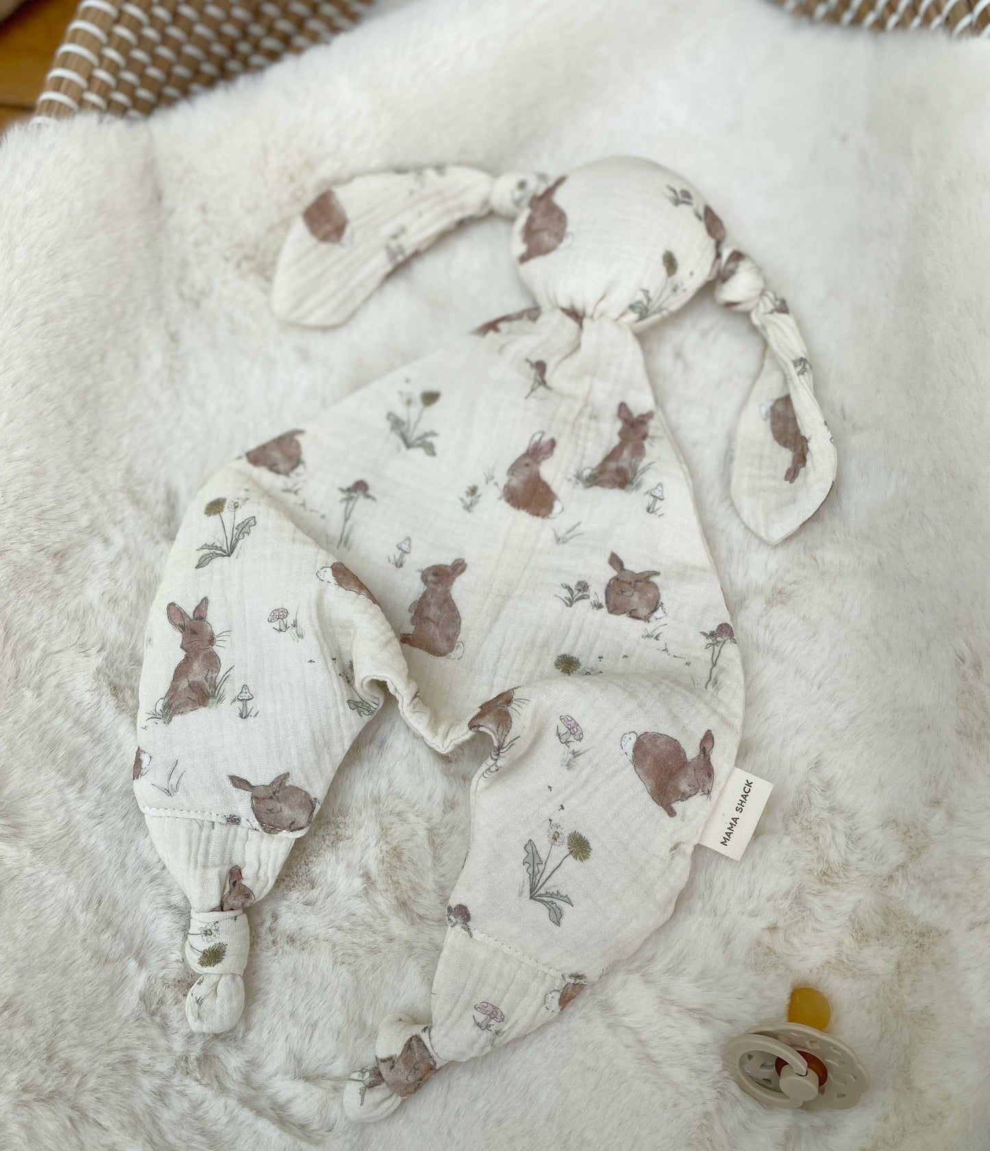 Muslin Comforter - Bunnies