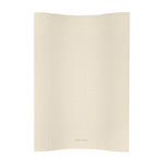 butter yellow gingham changing mat with a small yellow check pattern on a white background