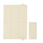 Foldable Travel Changing Mat - Butter Yellow Gingham