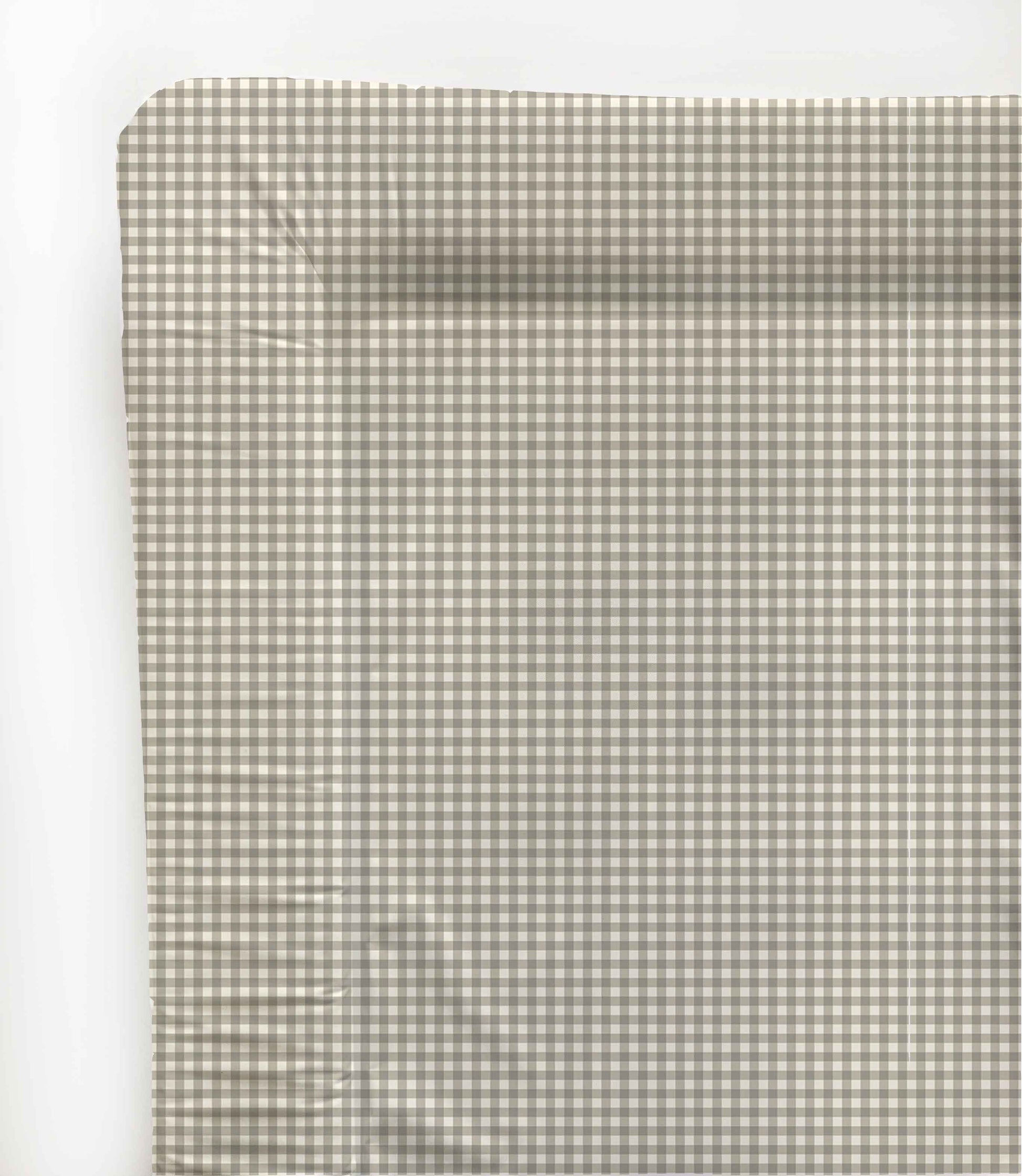 Changing Mat -  Greige Gingham