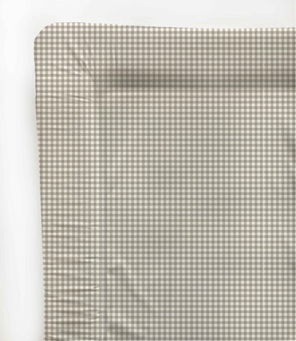 Changing Mat -  Greige Gingham