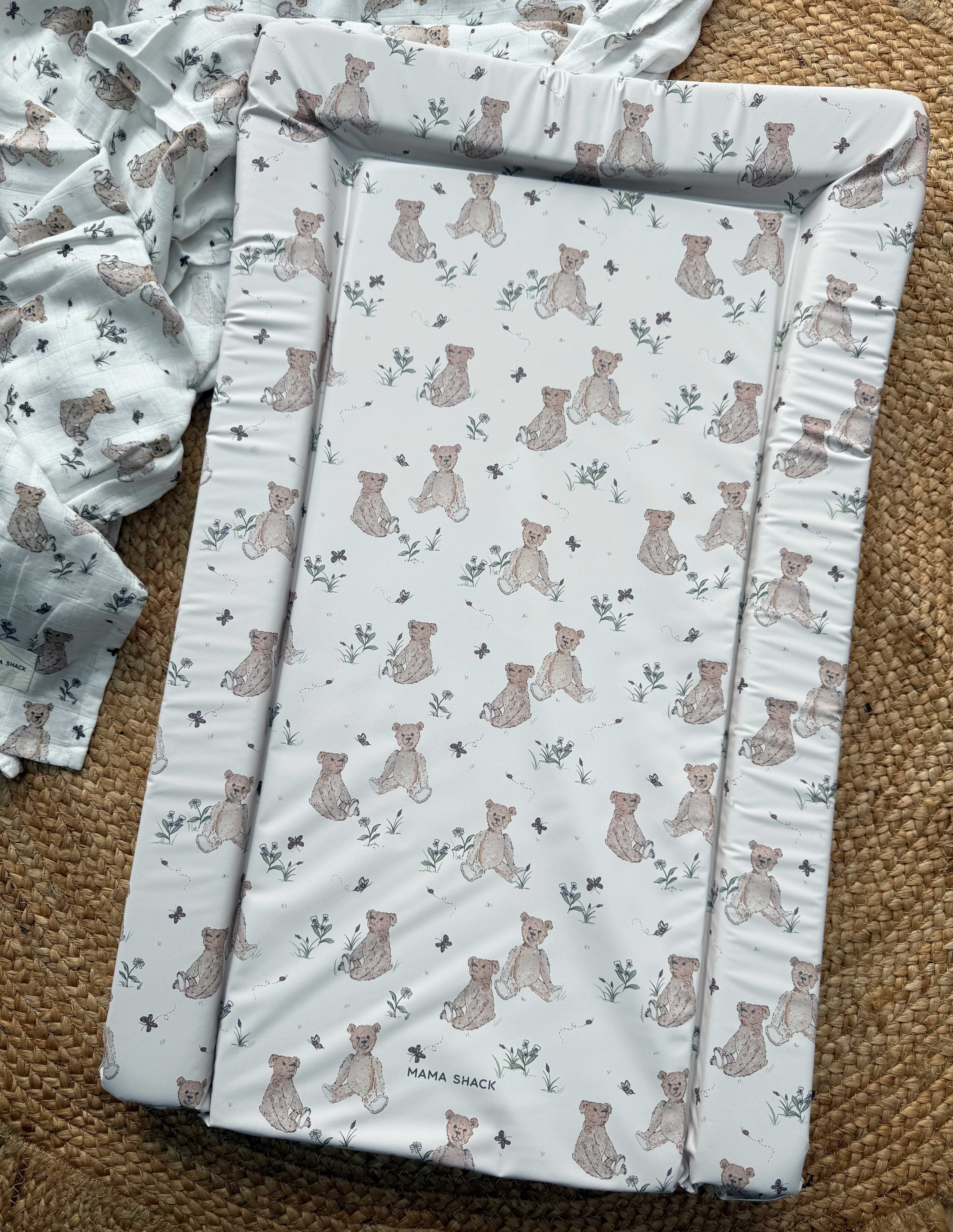 Changing Mat - Vintage Bear