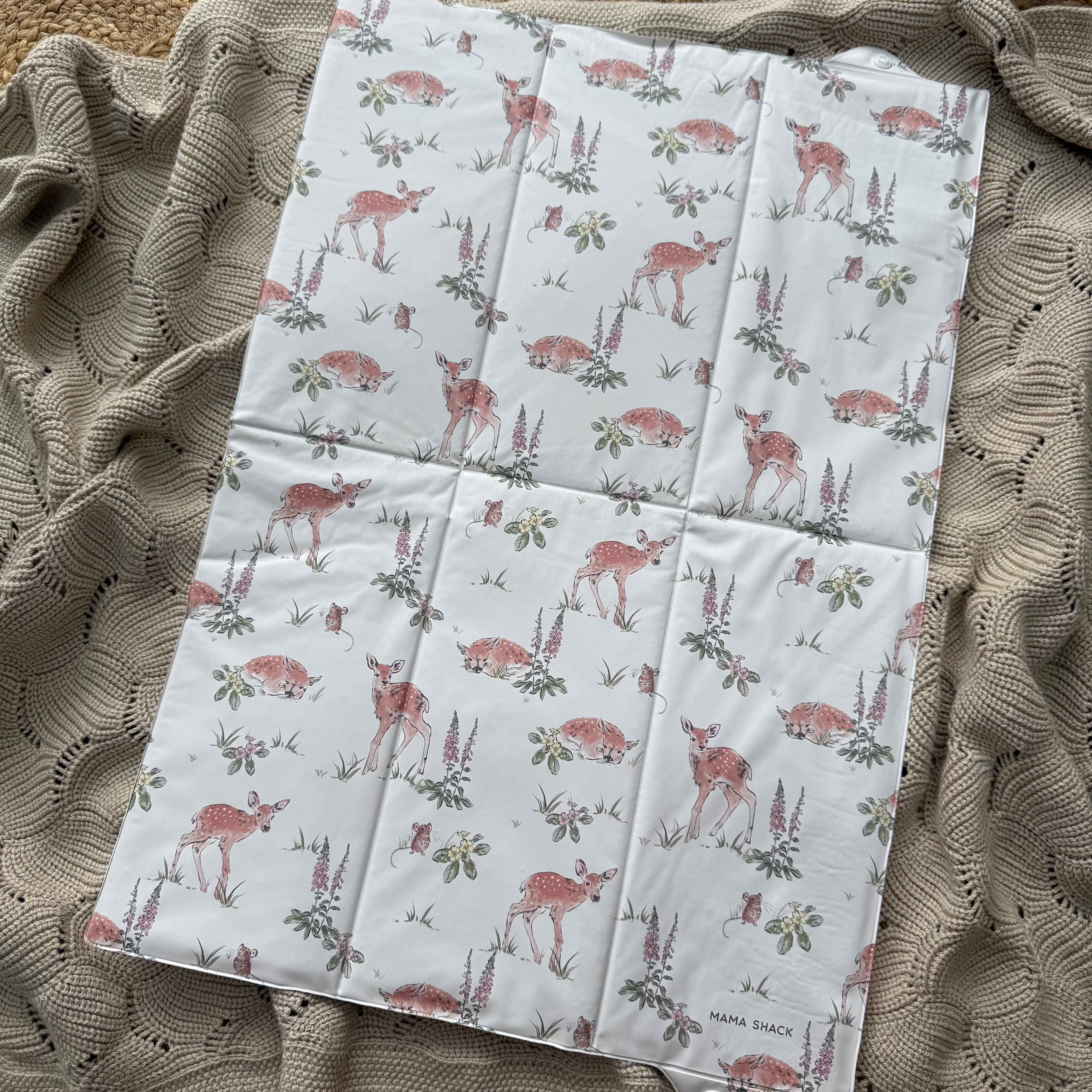 FOLDABLE TRAVEL CHANGING MAT MAMA SHACK