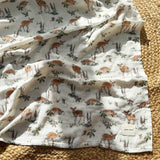 Muslin Swaddle Blanket - Fawn & Fox Glove